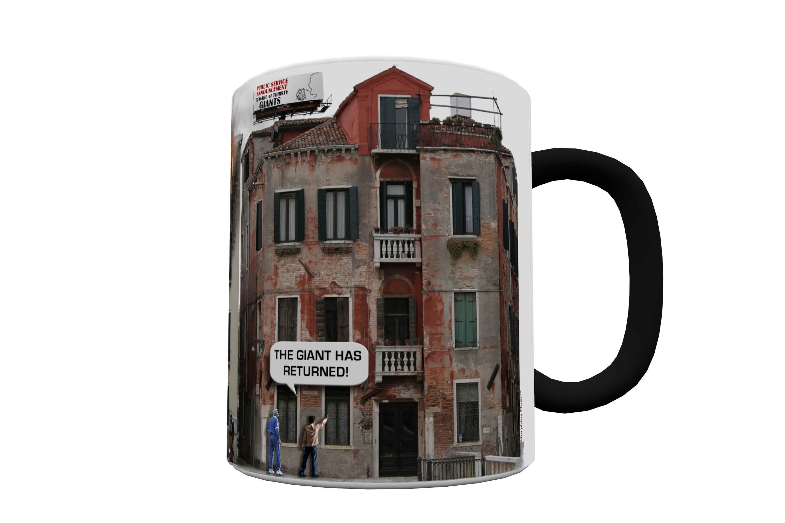 Trend Setters Original (Thirsty Giants City) Morphing Mugs® Heat-Sensitive Mug MMUG030